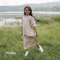 Mooi Setelan Anak Perempuan Raya Collection Rayya Tunik Set