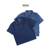 Mooi Kemeja Jeans Anak Laki-Laki Arlan Denim Shirt