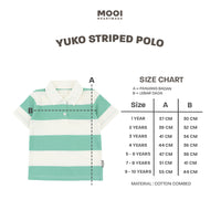 Mooi Kemeja Anak Laki-Laki Yuko Striped Polo
