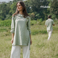 Mooi Tunik Wanita Atasan Wanita Raya Collection Zevva Tunik Adult