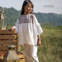 Mooi Setelan Anak Perempuan Raya Collection Tisha Tunik Set