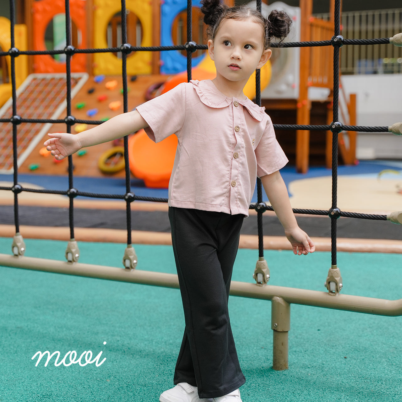 Mooi Atasan Anak Perempuan Melody Shirt