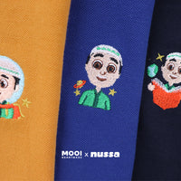 Mooi x Nussa Kemeja Anak Laki-Laki Nussa Polo Shirt