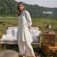 Mooi Tunik Wanita Atasan Wanita Raya Collection Nayyara Tunik Adult