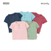 Mooi Setelan Bayi Comfy Baby Short Basic Set