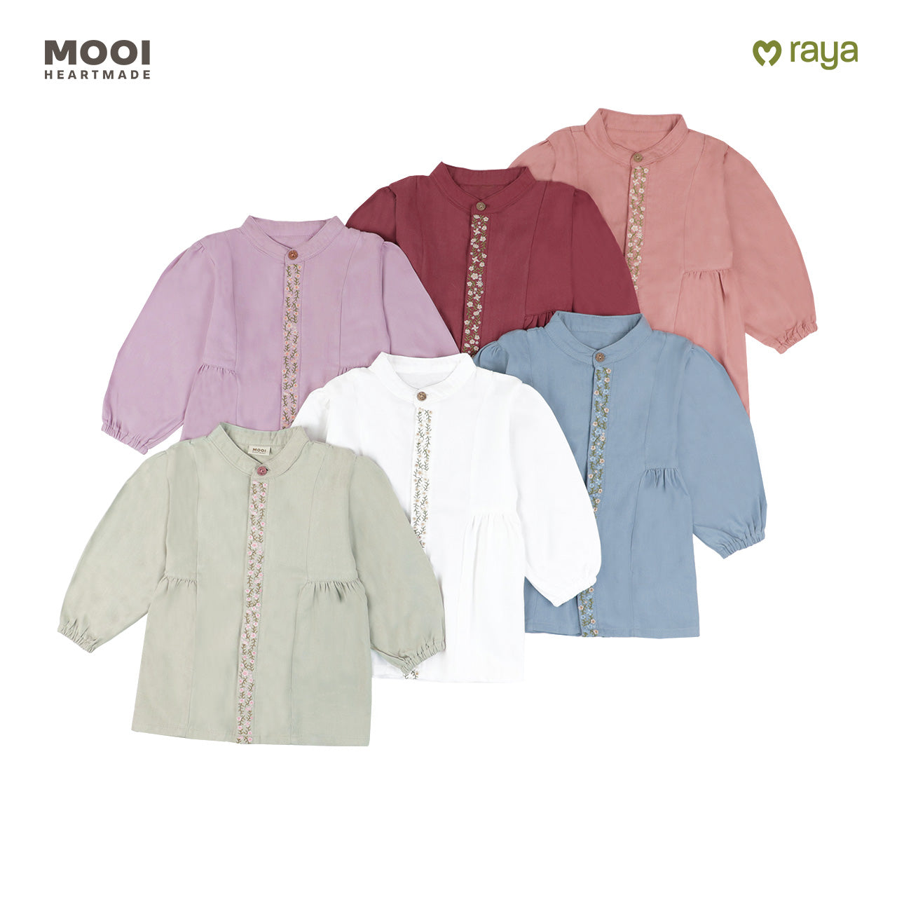 Mooi Setelan Anak Perempuan Hajna Tunik Set
