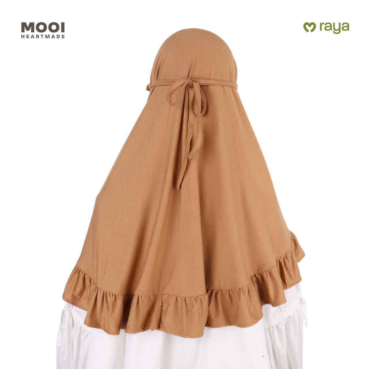 Mooi Hijab Ruffle Instant Anak Jilbab Anak Perempuan Nada Hijab