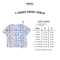 Mooi Atasan Anak Perempuan T-shirt Print