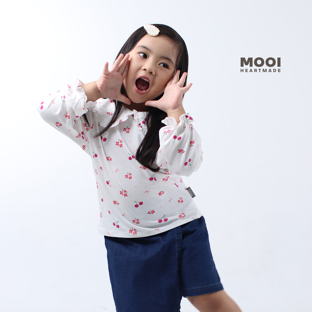 Mooi Atasan Anak Perempuan Nessa Top