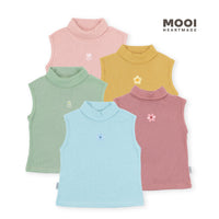 Mooi Atasan Anak Perempuan Yumiko Rib Top