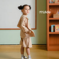 Mooi Atasan Hoodie Panjang Anak Mikey Hoodie