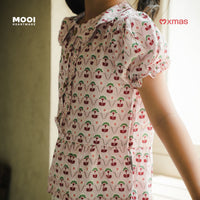 Mooi Atasan Anak Perempuan Christmas Collection Lizzy Top