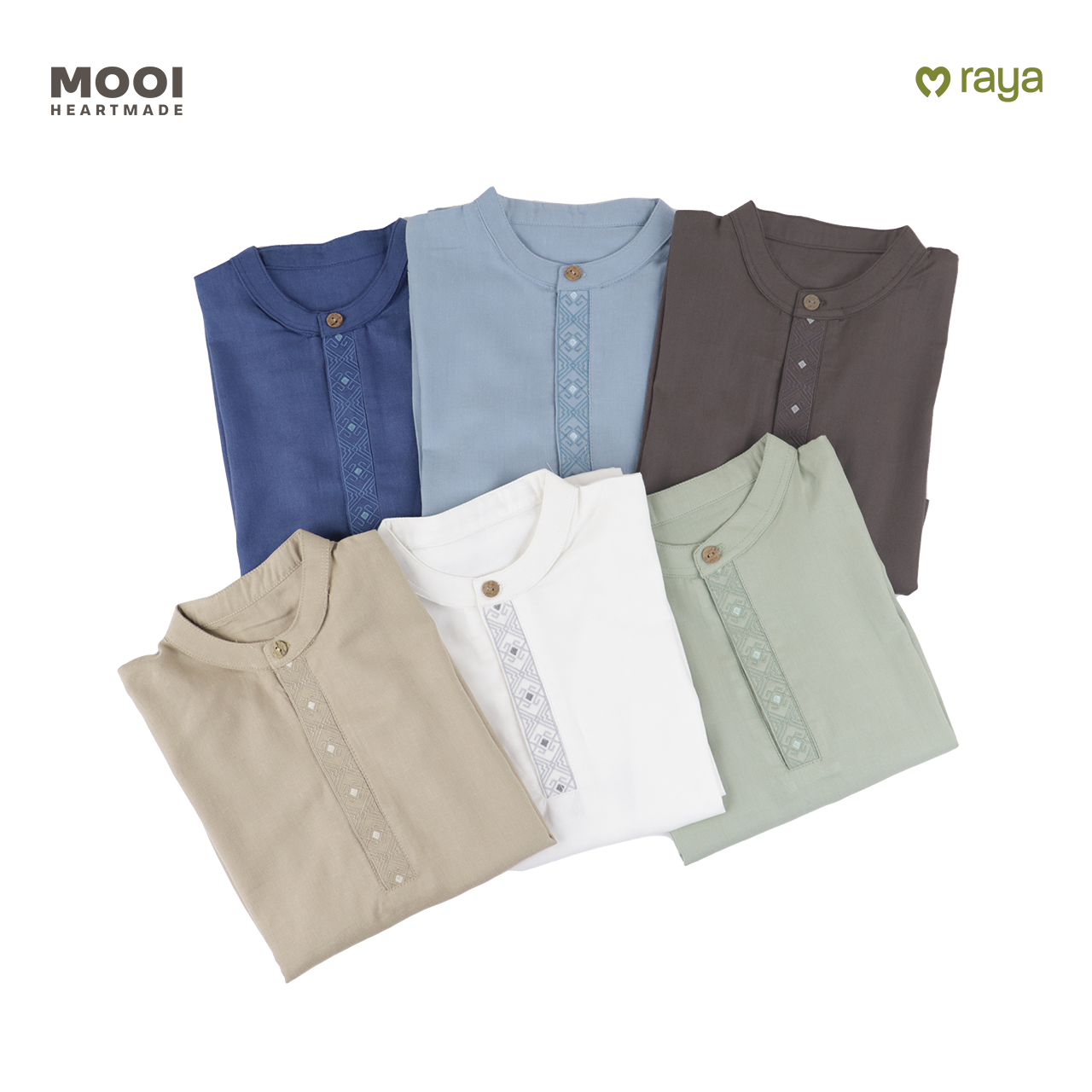 Mooi Rais Koko Set Setelan Koko Anak Raya Collection