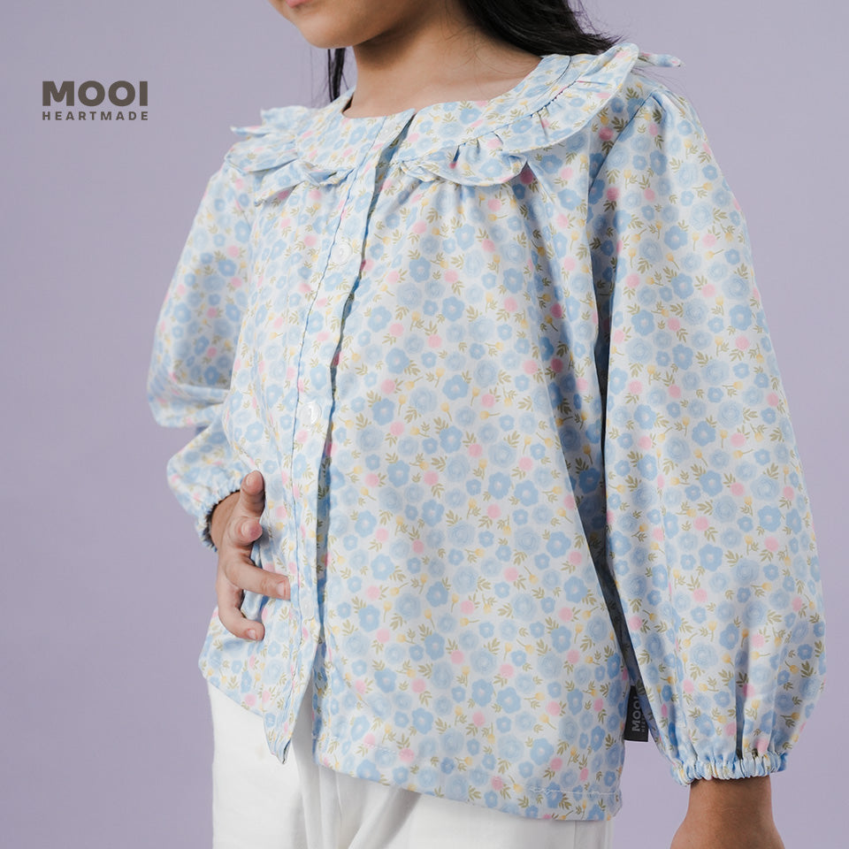 Mooi Atasan Anak Perempuan Brielle Top