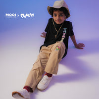 Mooi X Muklay Celana Panjang Cargo Anak Jeno Long Cargo Pants Kids