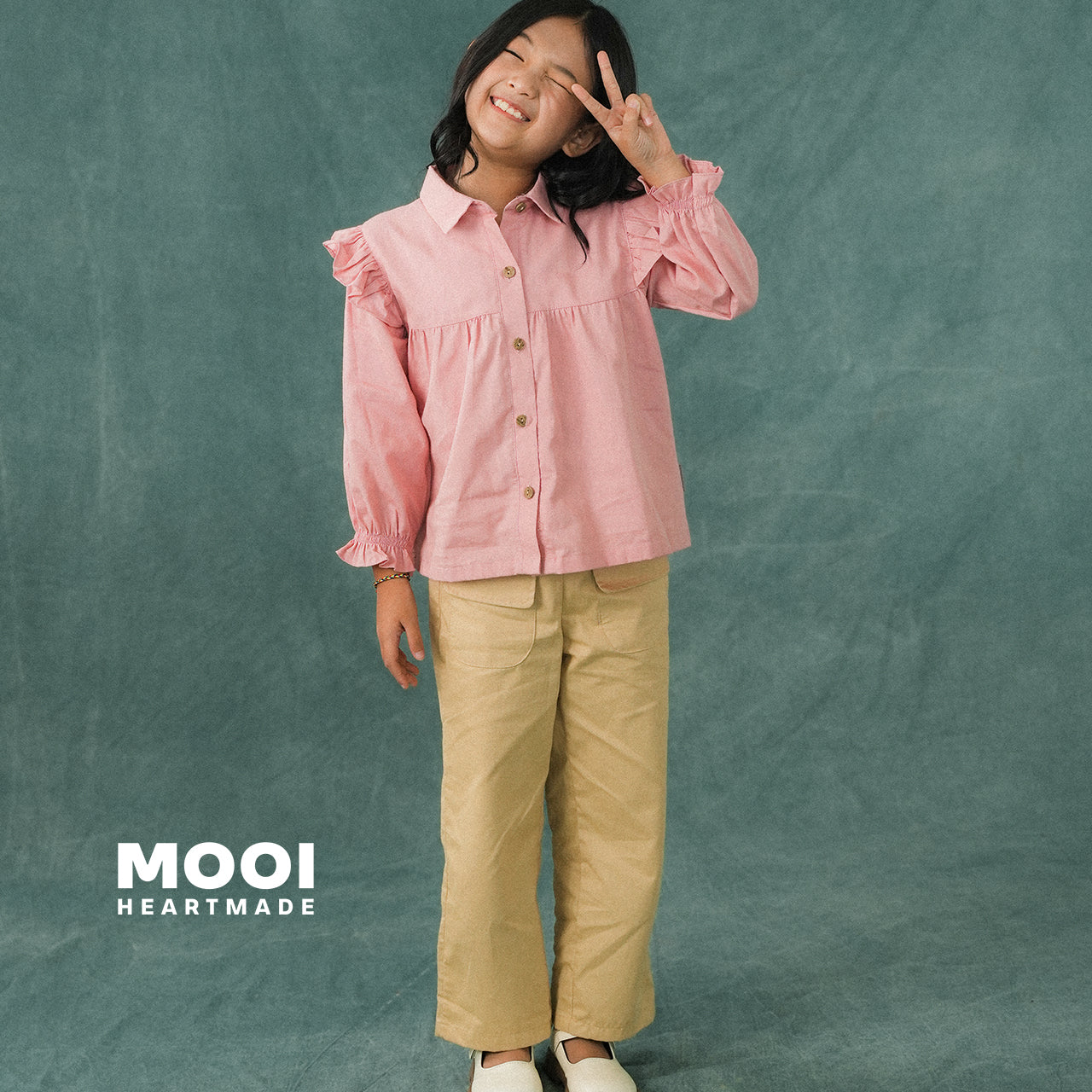 Mooi Celana Panjang Anak Perempuan Everly Pocket Pants