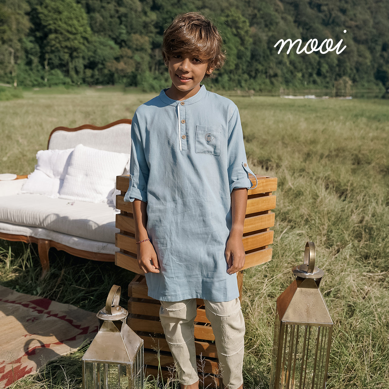 Mooi Atasan Anak Laki-Laki Khafi Koko Gamis Anak Raya Collection