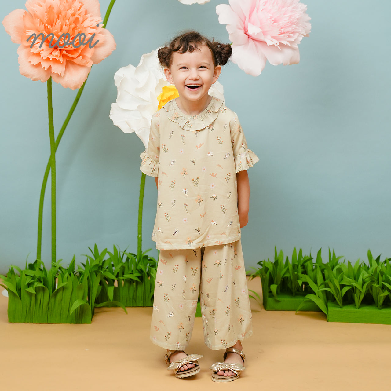 Mooi Setelan Anak Perempuan Mazna Tunik Set