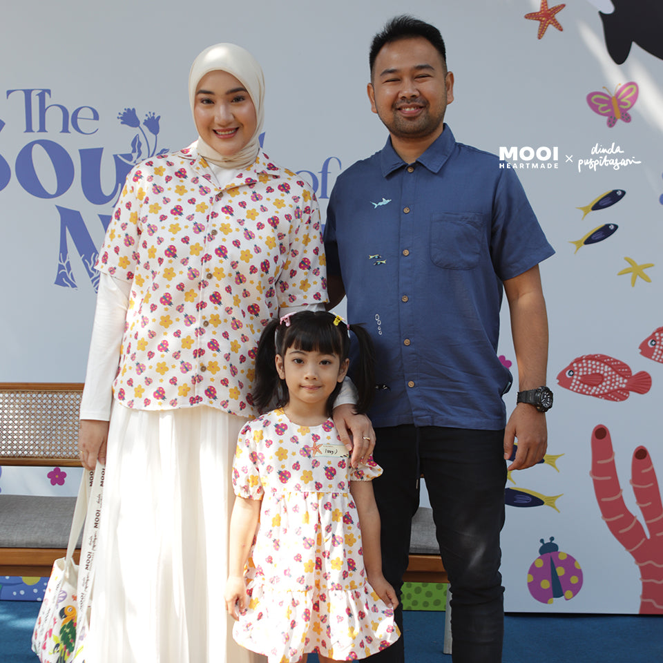 Mooi X Dinda Puspitasari Kemeja Dewasa Nolan Pocket Shirt Adult