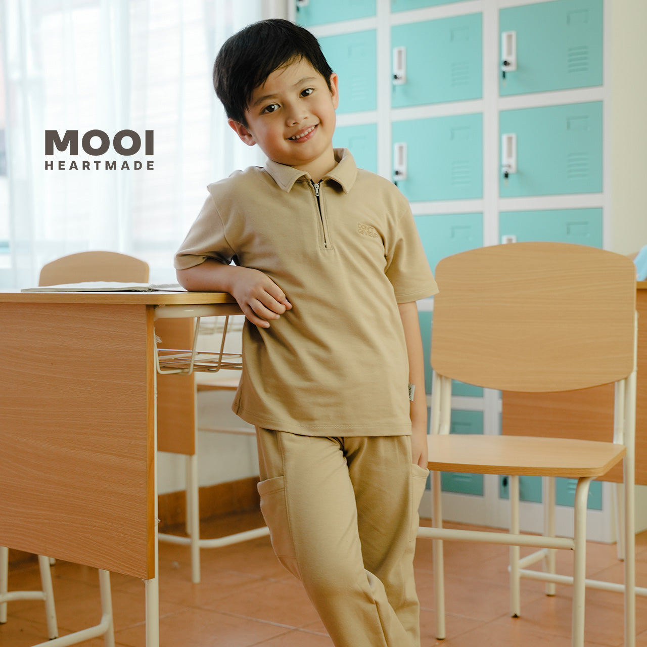 Mooi Kemeja Anak Laki-laki Eric Shirt