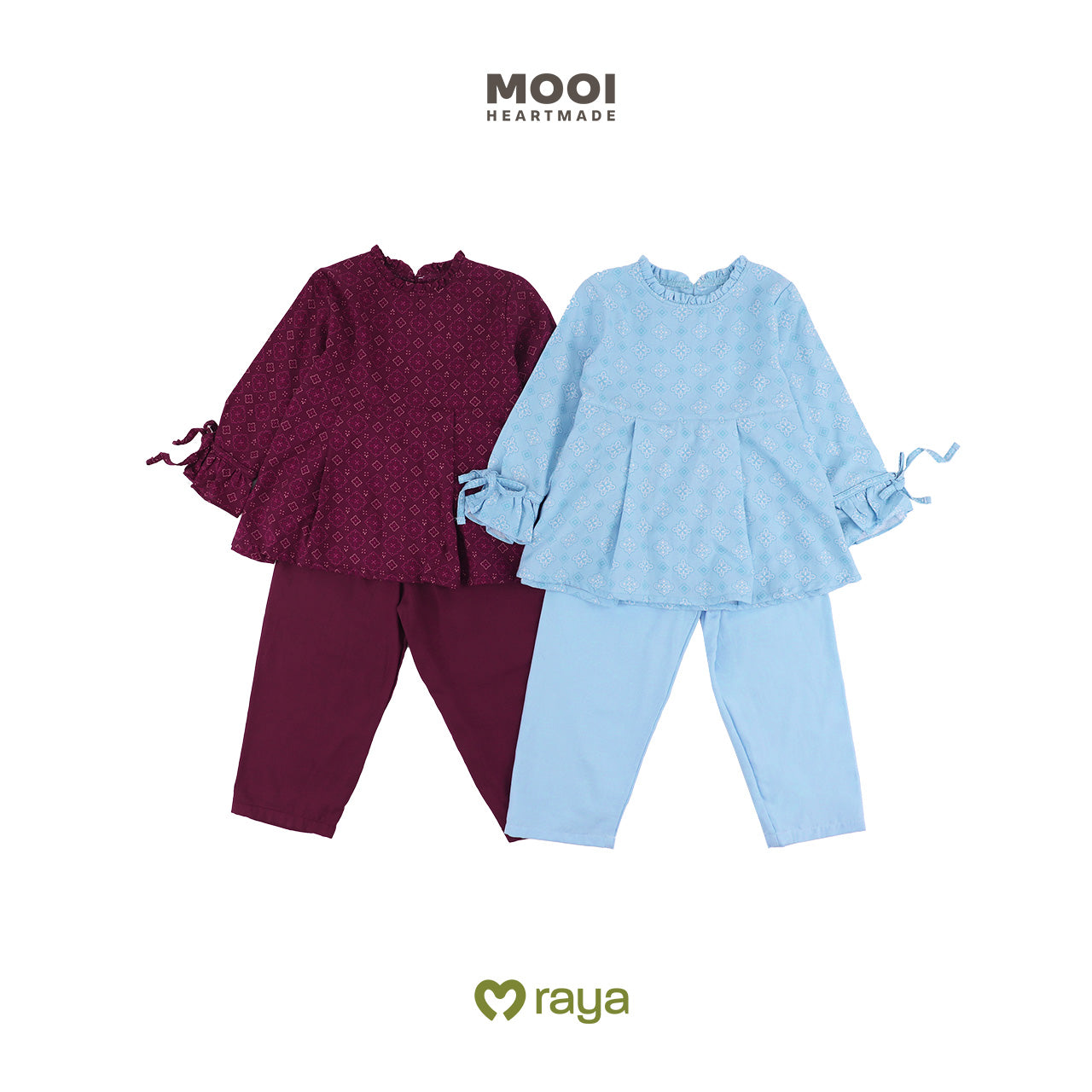 Mooi Setelan Anak Perempuan Raya Collection Daanya Tunik Set Sandya Series