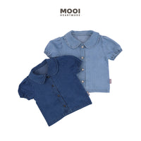 Mooi Kemeja Jeans Anak Yuki Denim Top