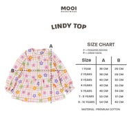 Mooi Atasan Anak Perempuan Lindy Top