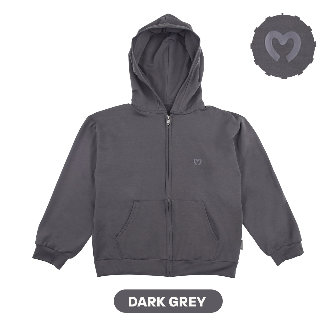 Mooi Comfy Teens Jacket Hoodie Lengan Panjang Teens