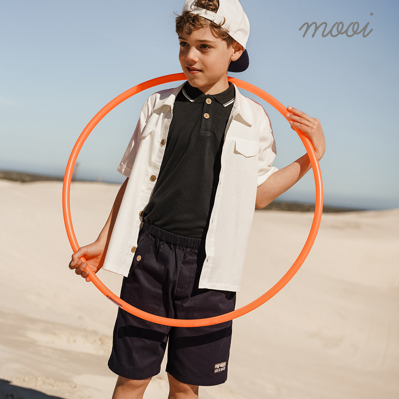 Mooi Celana Pendek Chinos Cargo Anak Alexi Pocket Short Cargo Chinos