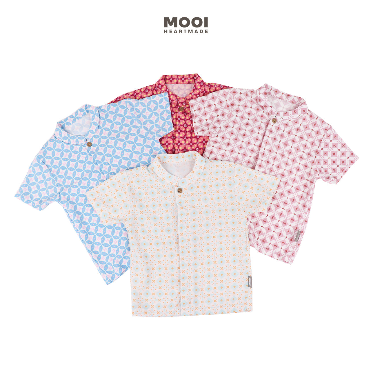 Mooi Atasan Batik Kemeja Anak Laki-Laki Sadewa Batik Shirt