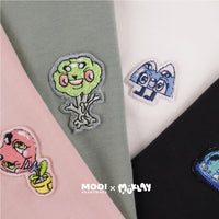 Mooi X Muklay Kaos Anak Unisex T-Shirt Basic Kids