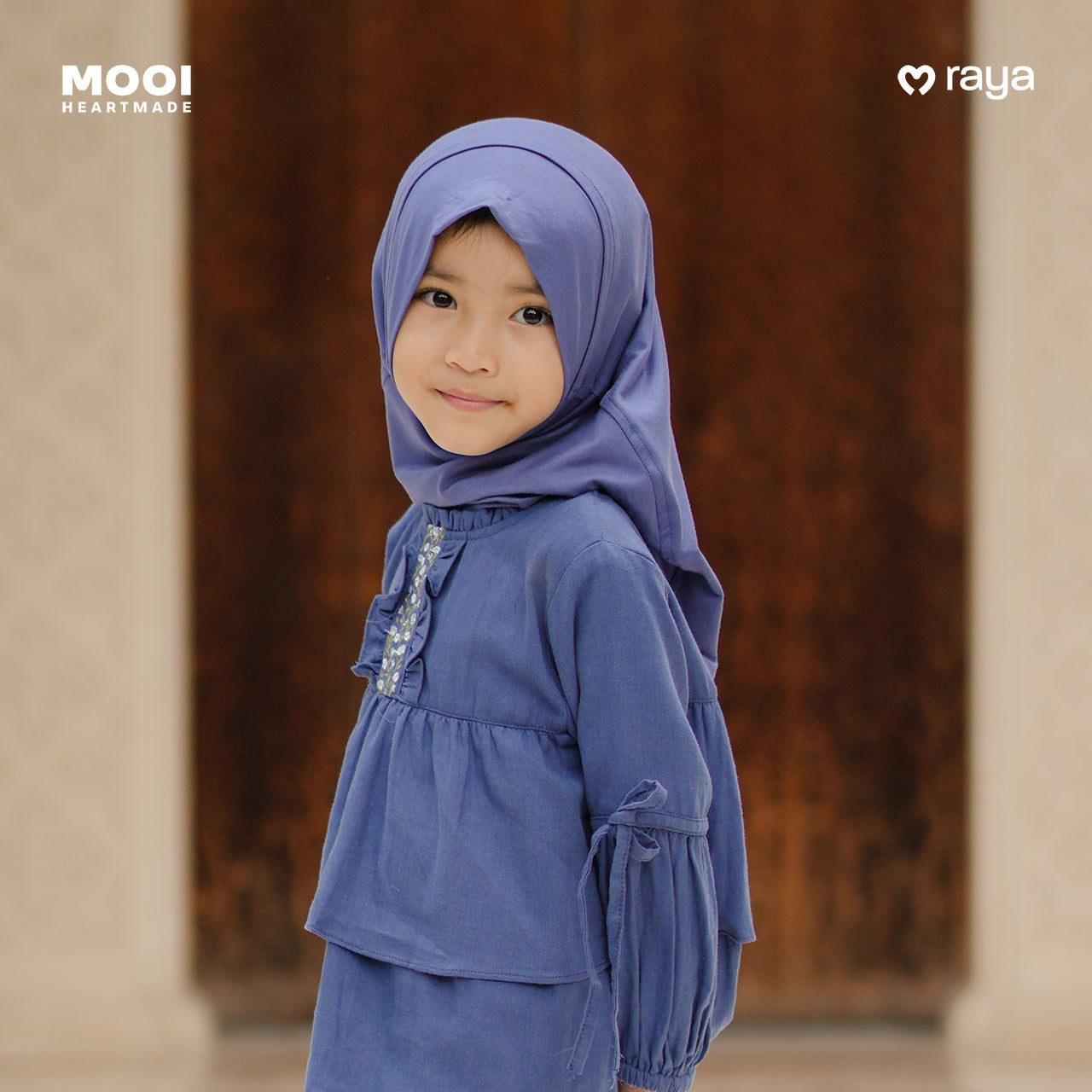 Mooi Hijab Instant Anak Jilbab Anak Perempuan Sarra Hijab