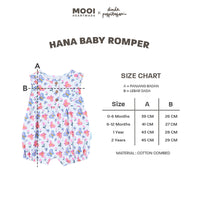 Mooi X Dinda Puspitasari Jumper Bayi Hana Romper Baby