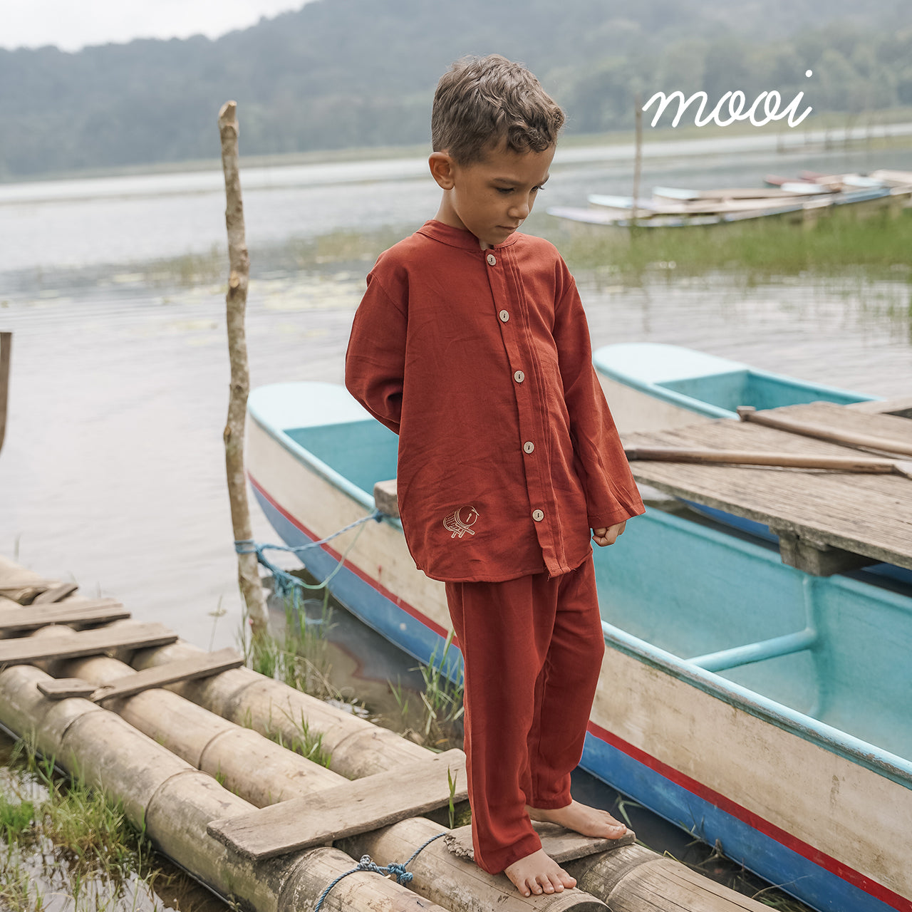 Mooi Setelan Koko Anak Athar Koko Set Raya Collection