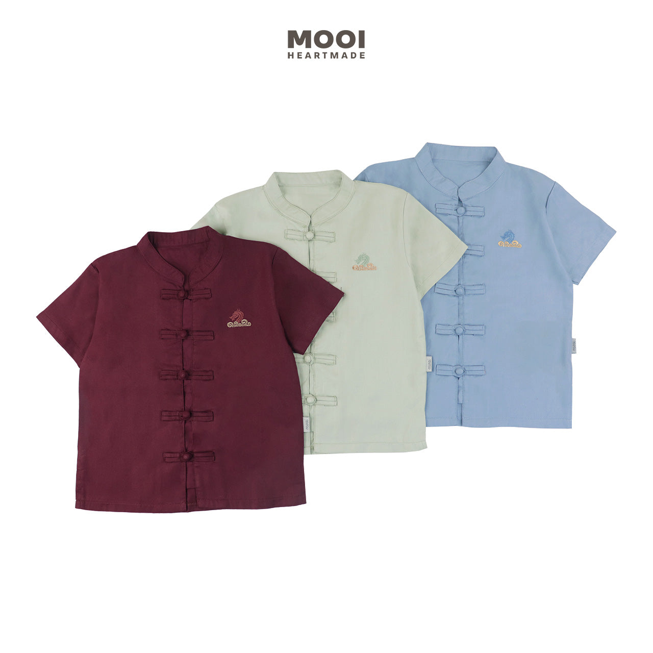 Mooi Kemeja Anak Laki-Laki Ming Shirt