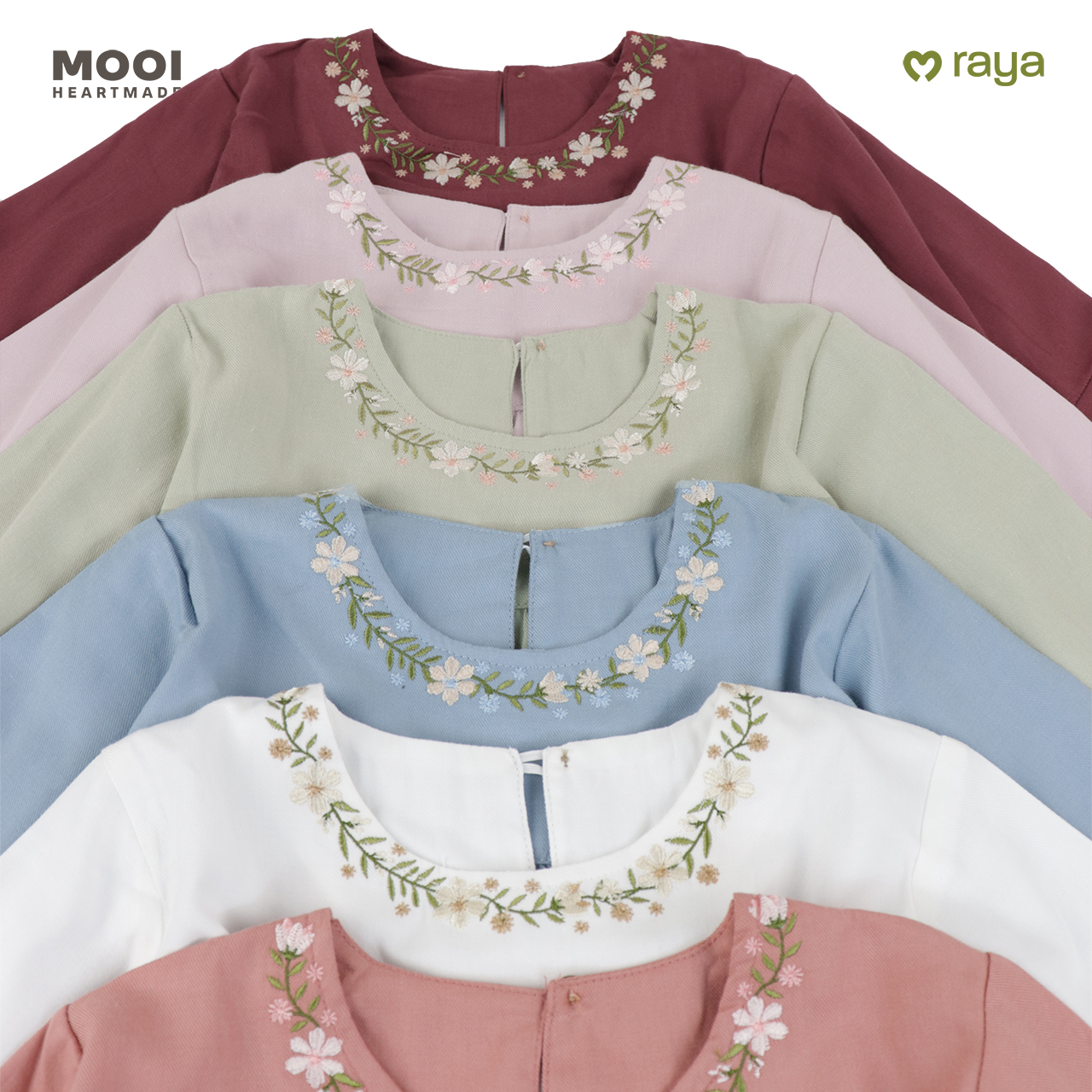 Mooi Setelan Anak Perempuan Nuha Tunik Set