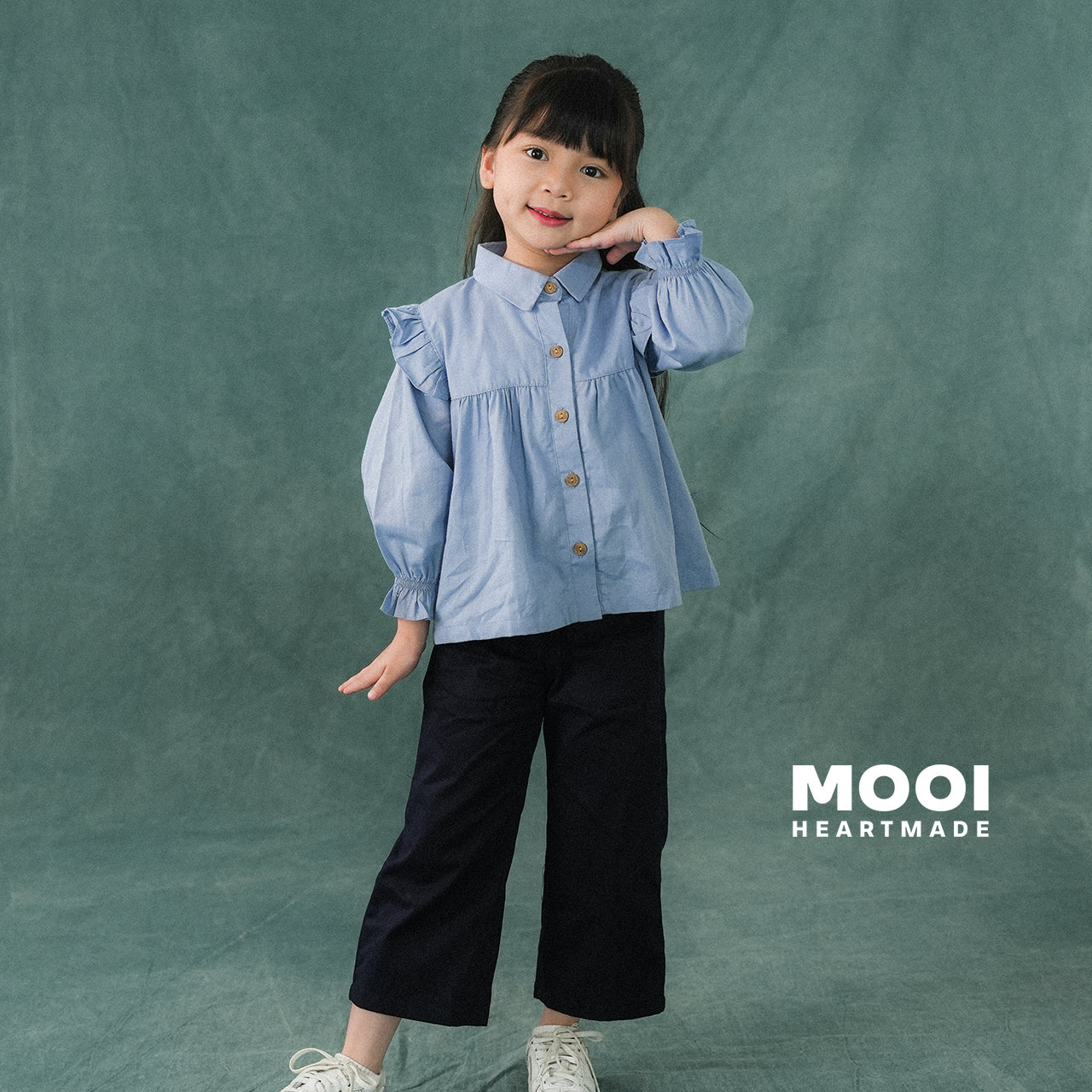 Mooi Celana Panjang Anak Perempuan Everly Pocket Pants