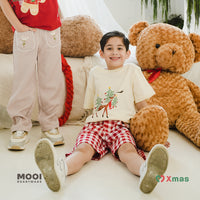 Mooi Celana Pendek Anak Laki-Laki Christmas Collection Ezra Pants