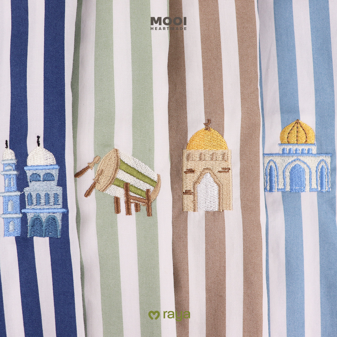 Mooi Rafka Striped Koko Set Setelan Koko Anak