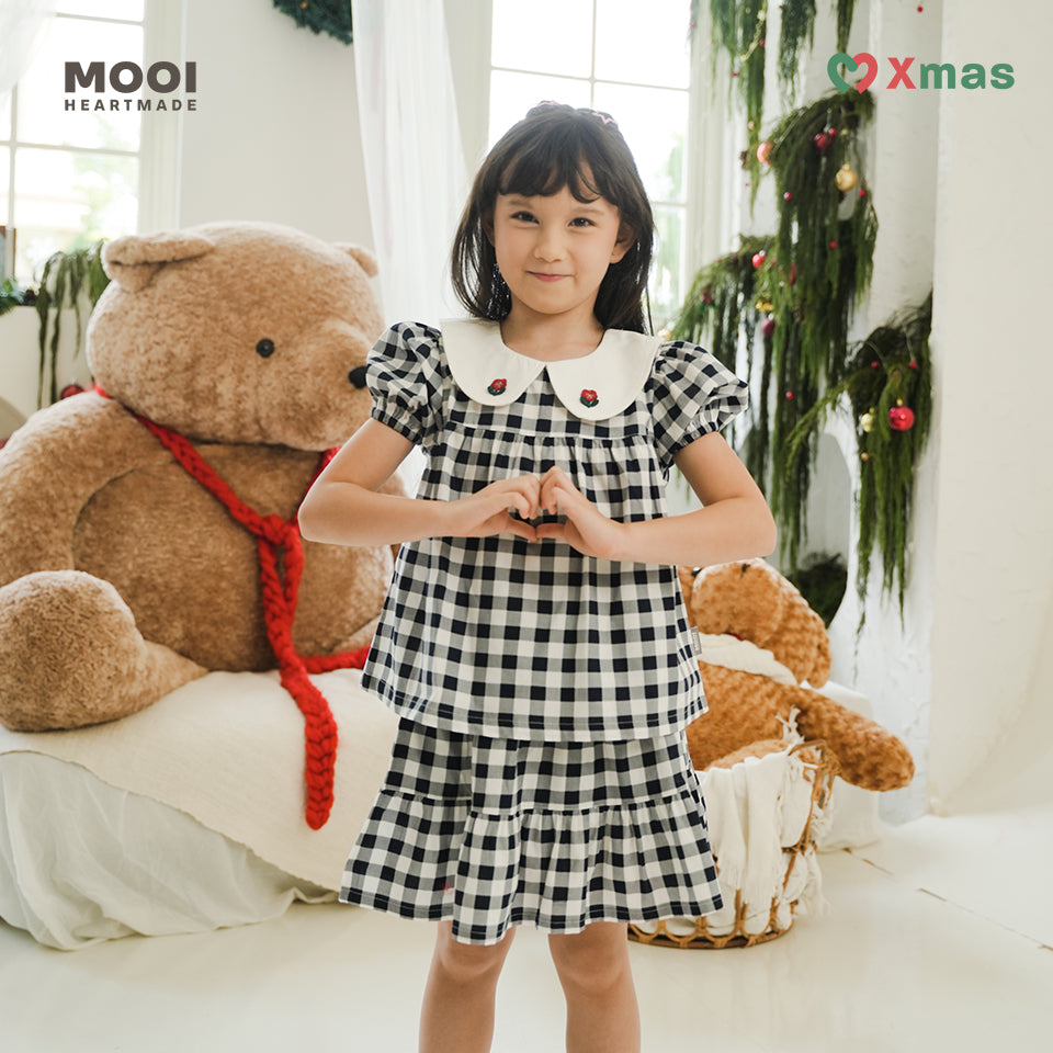 Mooi Setelan Anak Perempuan Christmas Collection Elina Set