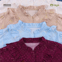 Mooi Tunik Wanita Atasan Wanita Raya Collection Naima Tunik Adult Zeina Series