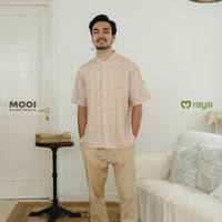 Mooi Atasan Pria Kemeja Pria Raya Collection Zaidan Koko Sandya Series