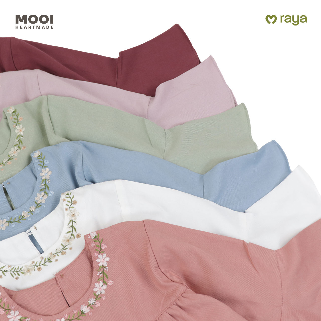 Mooi Setelan Anak Perempuan Nuha Tunik Set