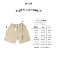 Mooi Celana Pendek Anak Laki-Laki Rize Short Pants
