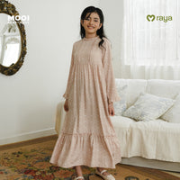 Mooi Dress Anak Gamis Anak Perempuan Raya Collection Ghadia Gamis Sandya Series