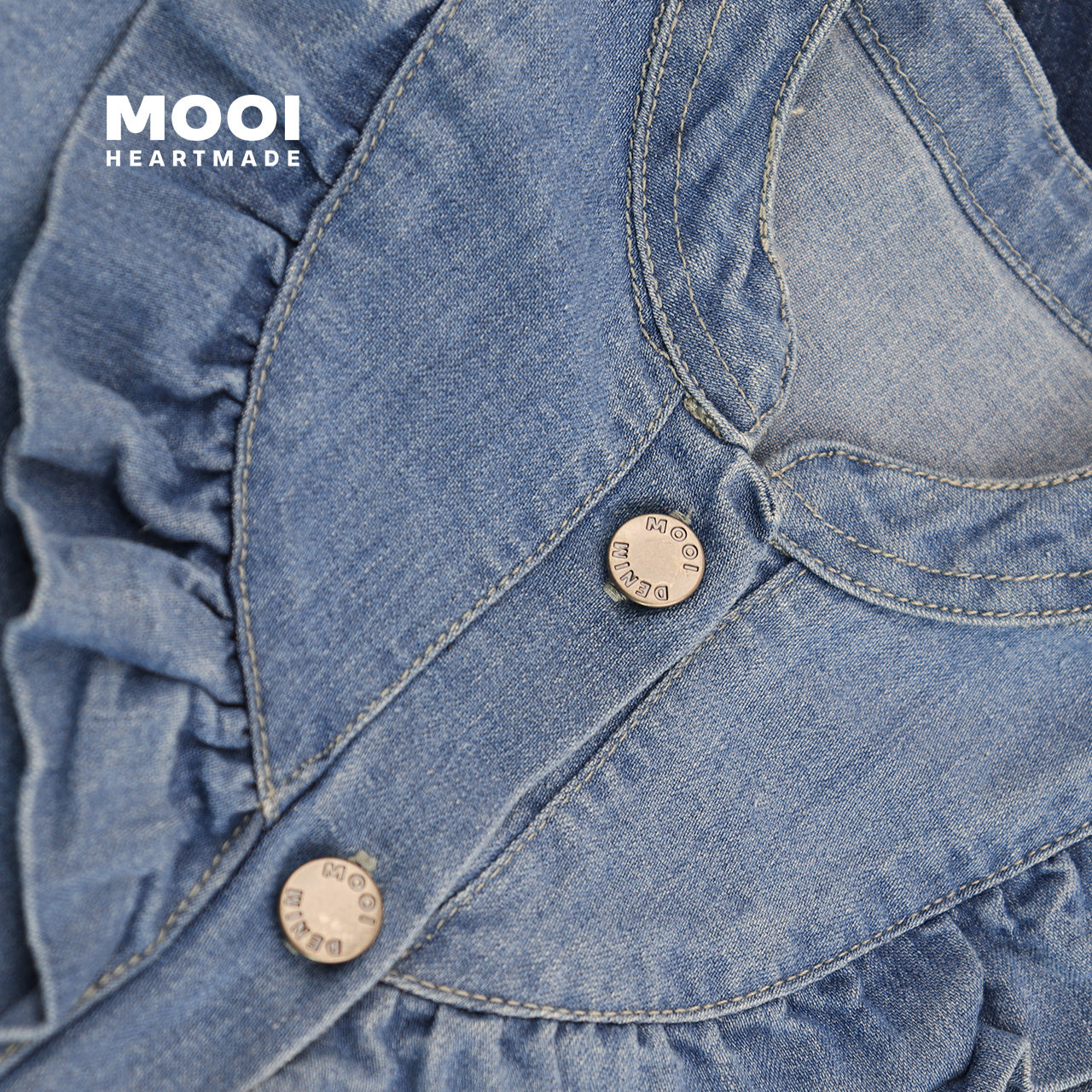 Mooi Dress Jeans Anak Emiko Denim Dress