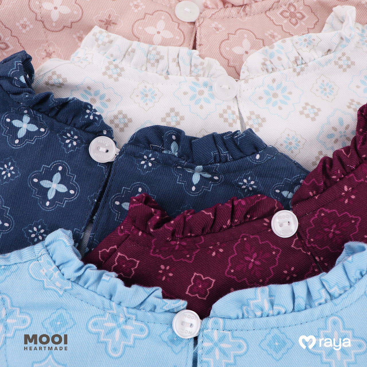 Mooi Setelan Anak Perempuan Raya Collection Daanya Tunik Set Sandya Series