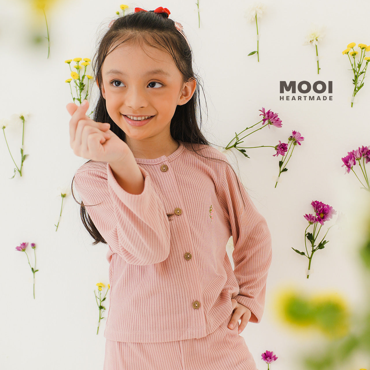 Mooi Cardigan Anak Cherry Cardigan
