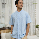 Mooi Atasan Pria Kemeja Pria Raya Collection Zaidan Koko Sandya Series