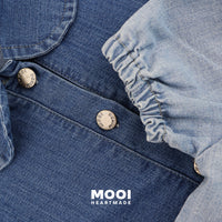 Mooi Kemeja Jeans Anak Yuki Denim Top
